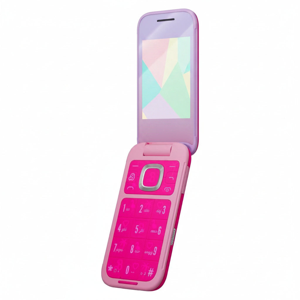 HMD TA-1681 Barbie Phone 4G – Power Pink 1GB (Telstra) - Excellent - Refurbished HMD