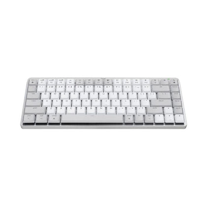 Logitech MX Mechanical Mini - Wireless Keyboard for Mac in - Pale Grey/Space Grey. Logitech