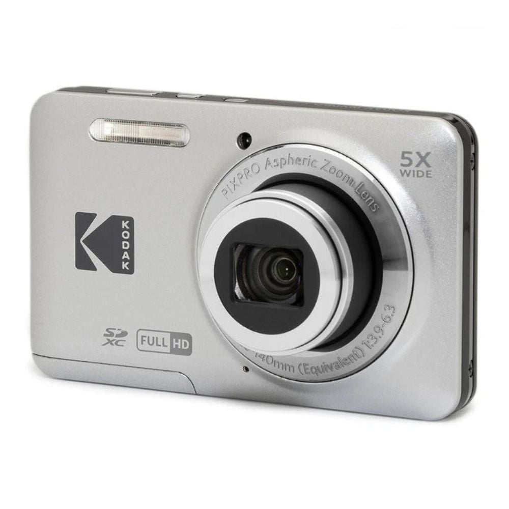 Kodak PIXPRO FZ55 Friendly Zoom Digital Camera - Black - Pink - Red - Silver