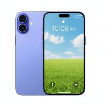 Apple iPhone 16 Plus - 128GB, 256GB, 512GB- Black, White, Pink, Teal & Ultramarine - Acceptable - Refurbished