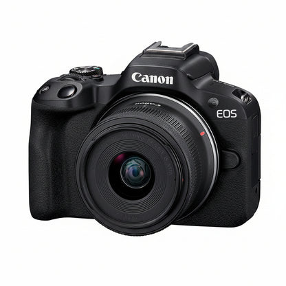 Canon EOS R50 with RF 18-45mm Kit Lens – 24.2MP Mirrorless Camera