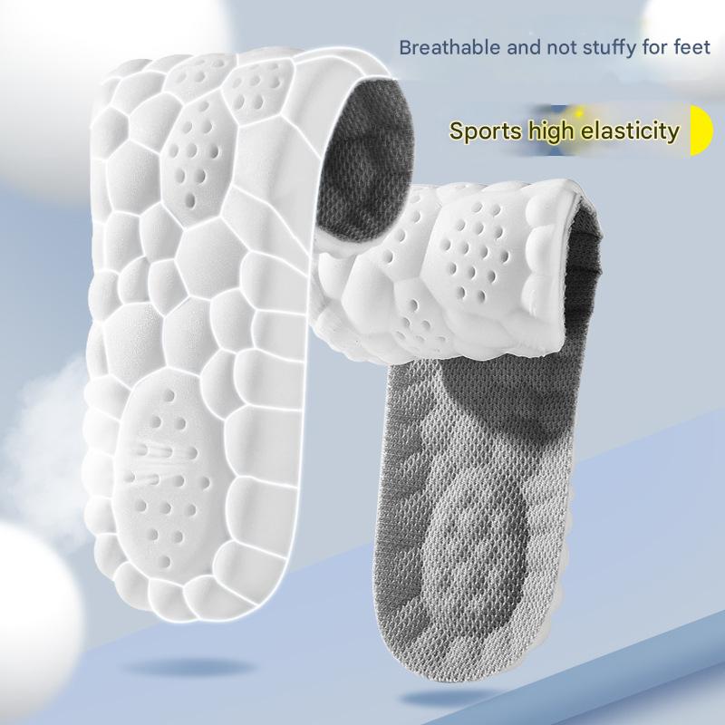 5 pcs 4D Cloud Technology Shoe Inserts - High Rebound, Super Soft, Breathable, Athletic Support (size : 43-44/275mm) Tristar Online