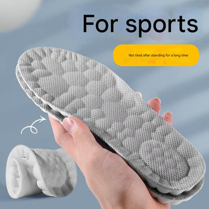 5 pcs 4D Cloud Technology Shoe Inserts - High Rebound, Super Soft, Breathable, Athletic Support (size : 43-44/275mm) Tristar Online
