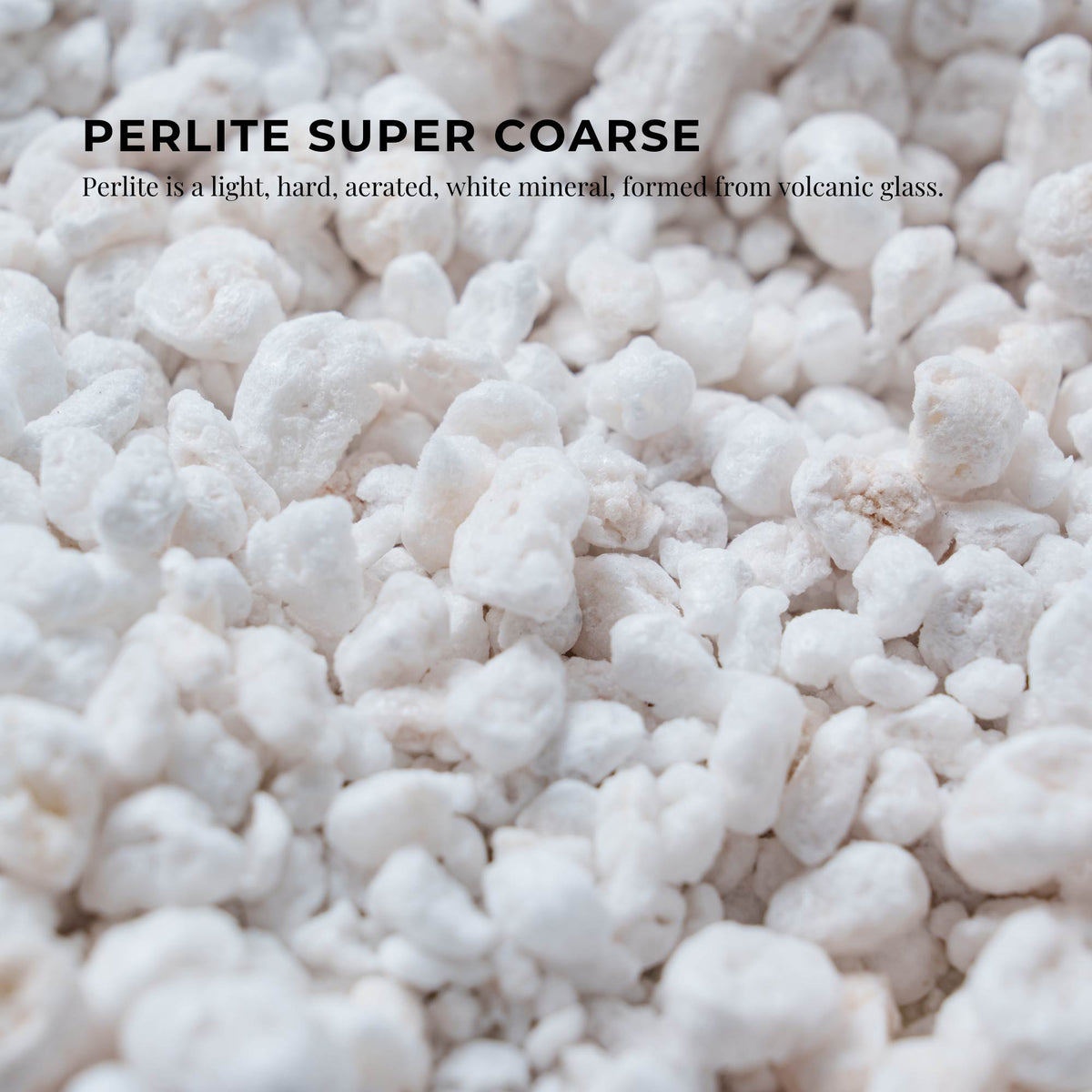 50L Perlite Organic Super Coarse Premium Soil Expanded Medium Plants Hydroponics
