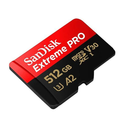 512GB Extreme PRO microSDXC Card + SD Adapter + RescuePRO Deluxe, UHS-I