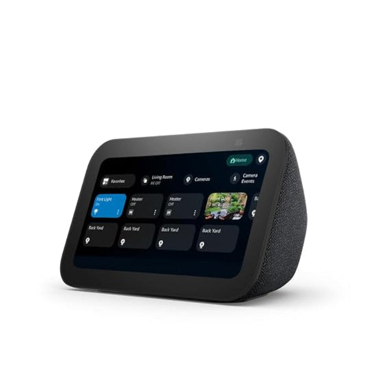 Amazon Echo Show 5 2nd Gen, 5.5-Inch Smart Display with Alexa, 2MP Camera, Charcoal Amazon