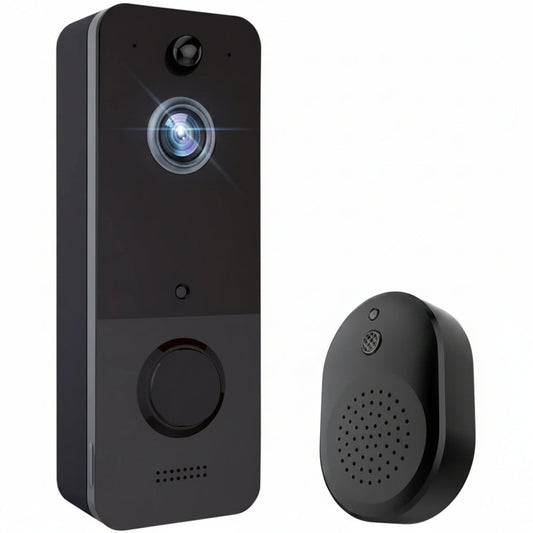Smart WiFi Video Doorbell - Motion Sensor - Two-Way Audio - Remote Phone Access - Home Security Camera Tristar Online