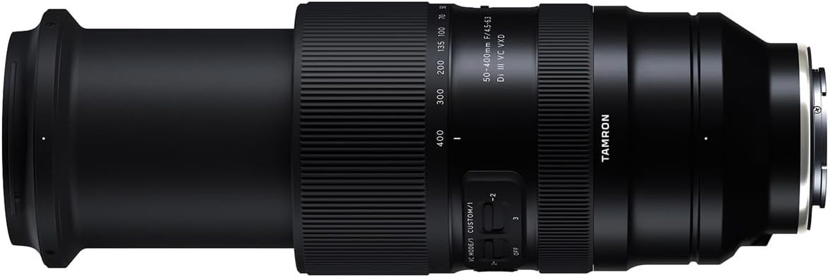 Tamron 50-400mm F/4.5-6.3 Di III VC VXD Lens (A067) (Sony E) Tamron