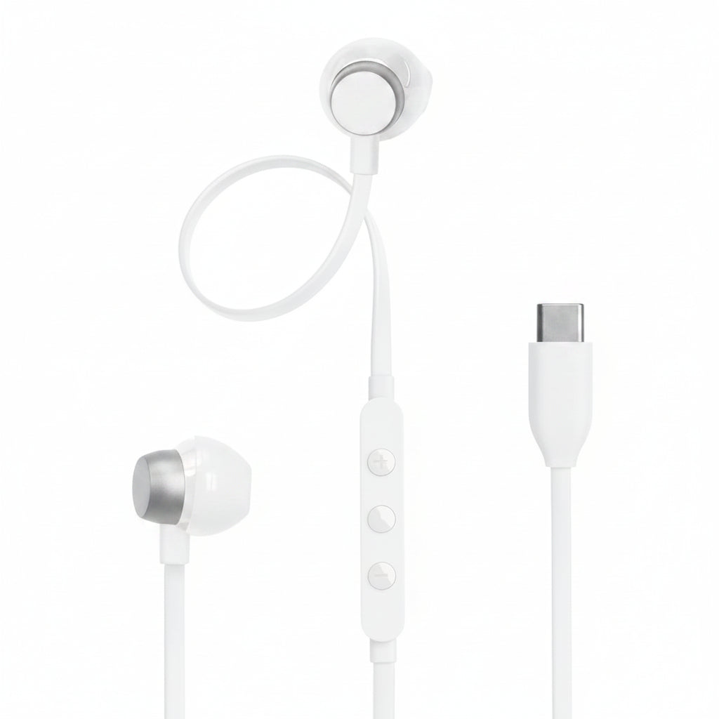 JBL Tune 350C USB-C Wired Earphones  - Black, Blue, Red, White