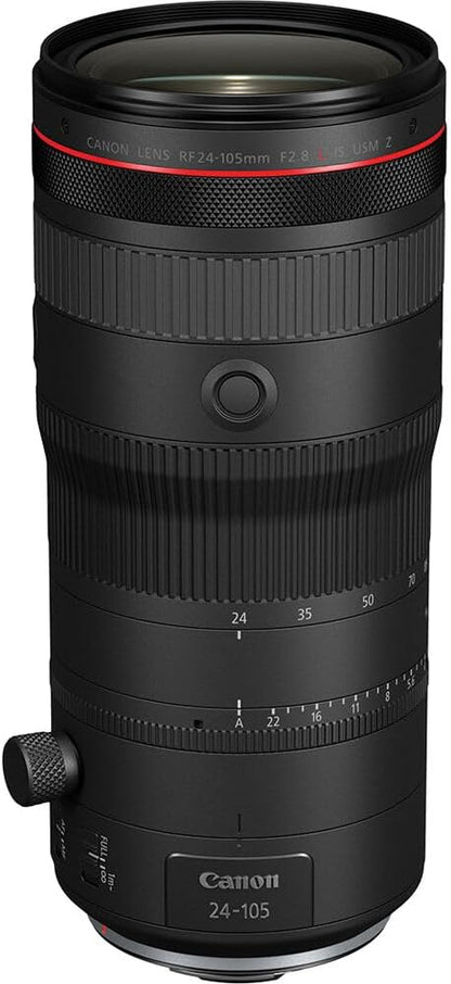 Canon RF 24-105mm F/2.8 L IS USM Lens – Full-Frame – Black canon