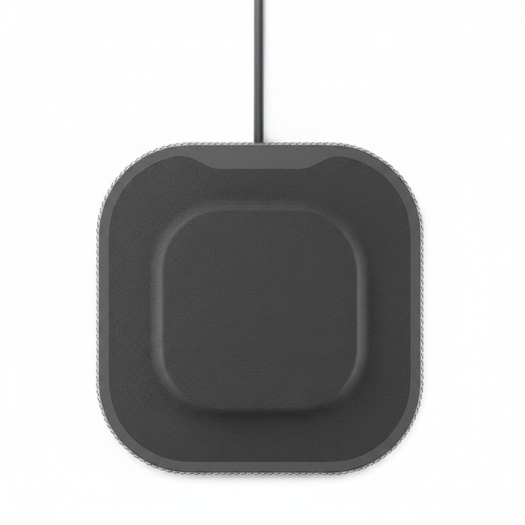Cygnett PowerBase 3 15W Wireless Phone Charger - Gray - Fast Qi Charging Pad Cygnett