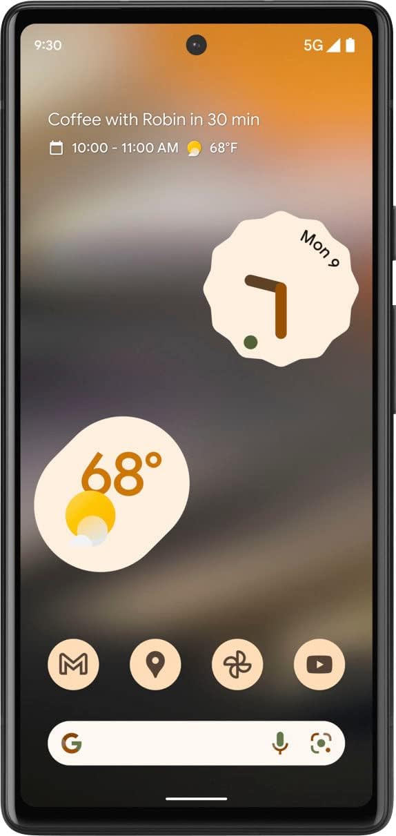 GOOGLE PIXEL 6A 128GB  Charcoal - (AU Version) - Excellent – Refurbished Google Pixel