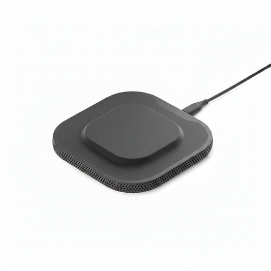 Cygnett PowerBase 3 15W Wireless Phone Charger - Gray - Fast Qi Charging Pad Cygnett
