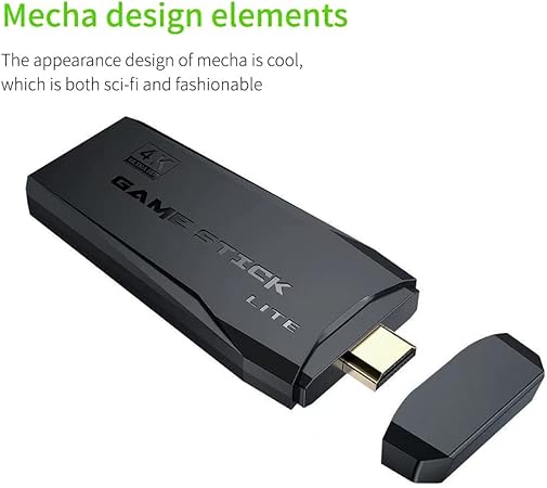 RETRO M8-X6 Gaming Console Built-in Games Black - Pristine - Refurbished RETRO