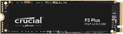 Crucial P3 Plus 4TB PCIe Gen4 NVMe M.2 SSD - Up to 5000MB/s, CT4000P3PSSD8 Crucial