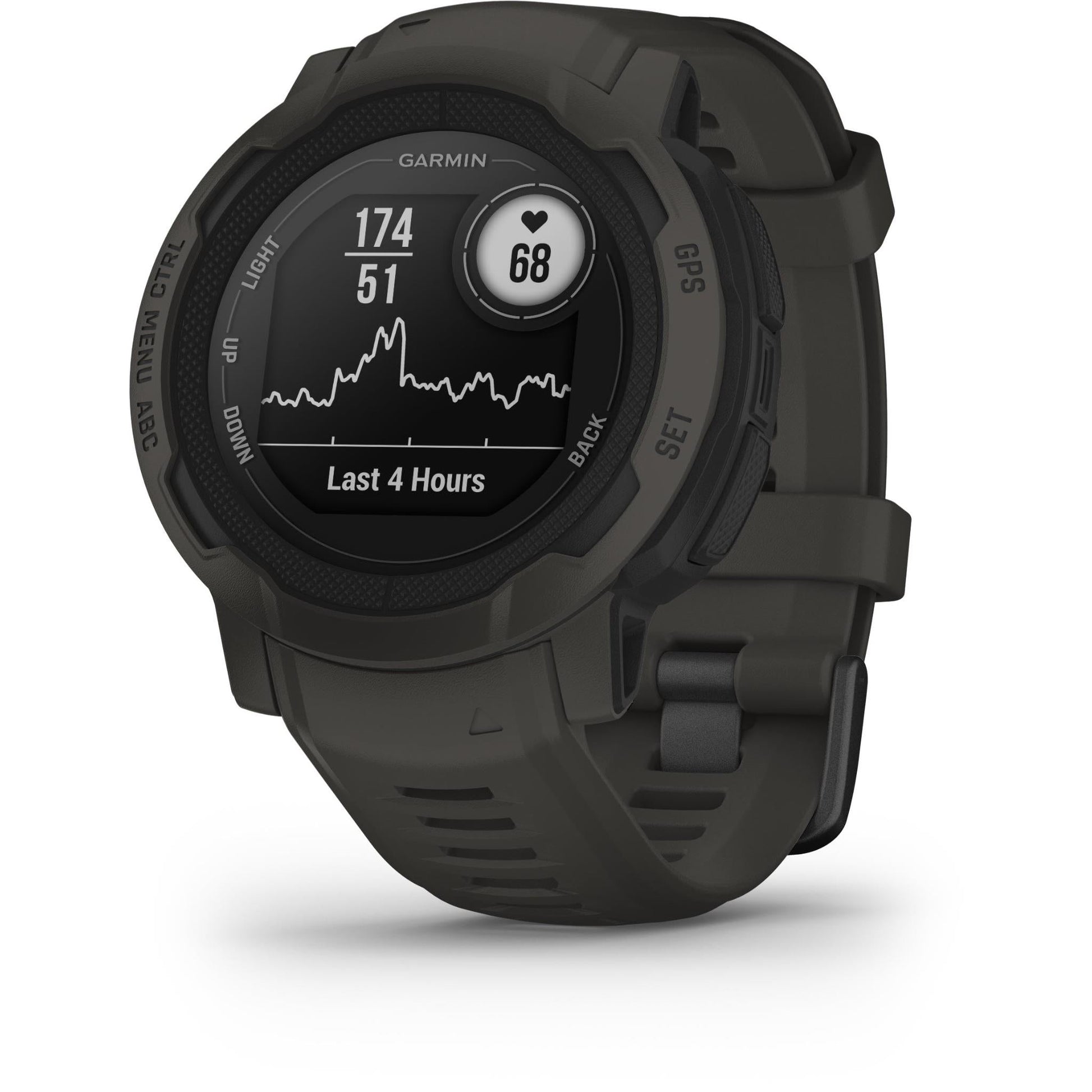 Garmin Instinct 2 Rugged GPS Smart Watch - Graphite (AU Version) Garmin