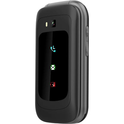 Opel Mobile 4G TouchFlip (2.8", Big Button, Flip Phone) - Black (AU Version) - Pristine - Refurbished (Copy) Opel