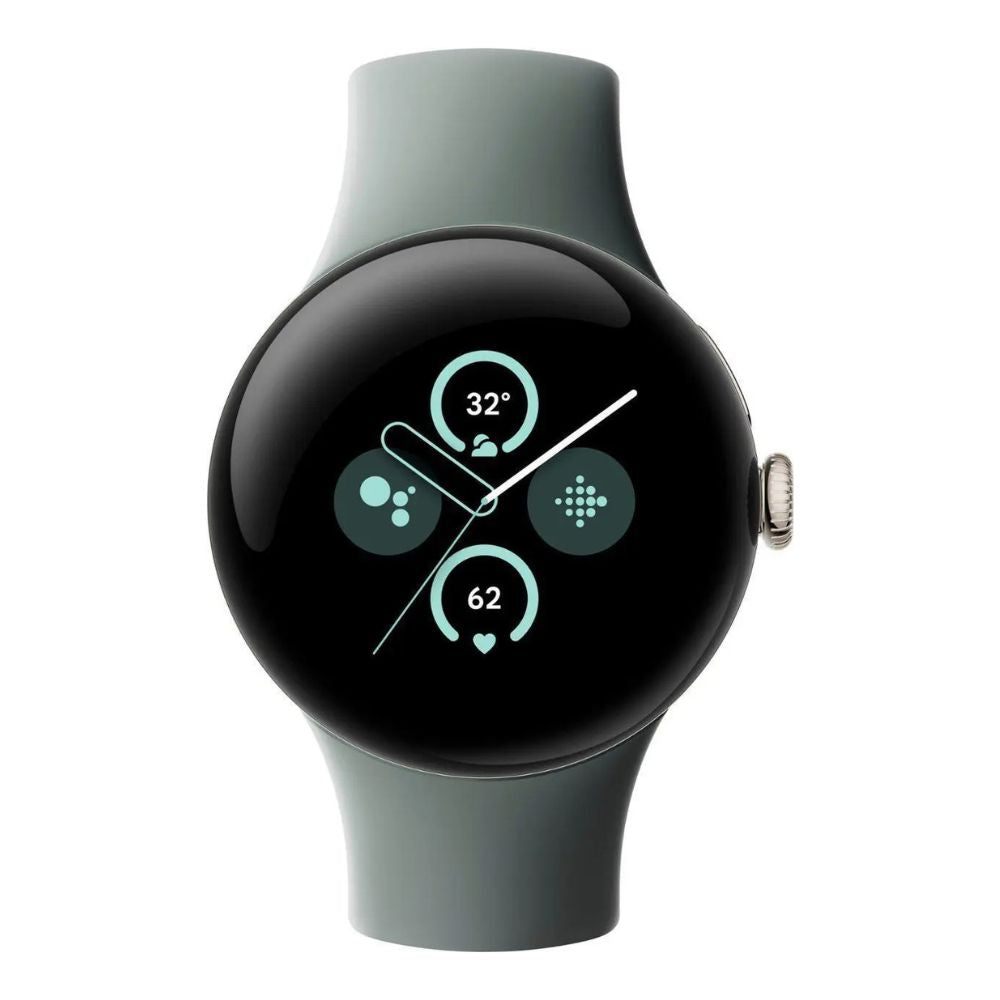 Google Pixel Watch 2 LTE - Obsidian, Champagne/ Gold/ Polished Silver (Copy) Google