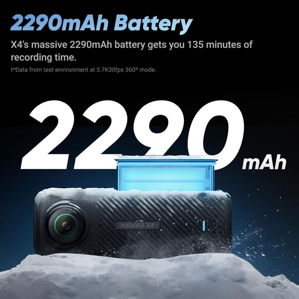 Insta360 X4 360° 8K Camera Standard Bundle Insta360