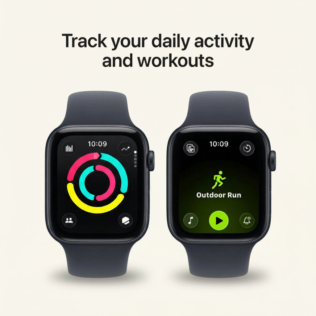 Apple Watch SE 2nd Gen (2022) 40MM GPS + Cellular - Aluminum Case Midnight - Pristine - Refurbished APPLE