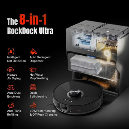Roborock S8 MaxV Ultra GRADE A - Smart Vacuum & Mop for Effortless Cleaning Roborock