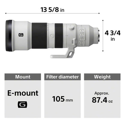 Sony FE 400-800mm F/6.3-8 G Lens (SEL400800G) Sony