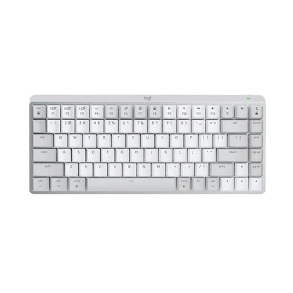Logitech MX Mechanical Mini - Wireless Keyboard for Mac in - Pale Grey/Space Grey. Logitech