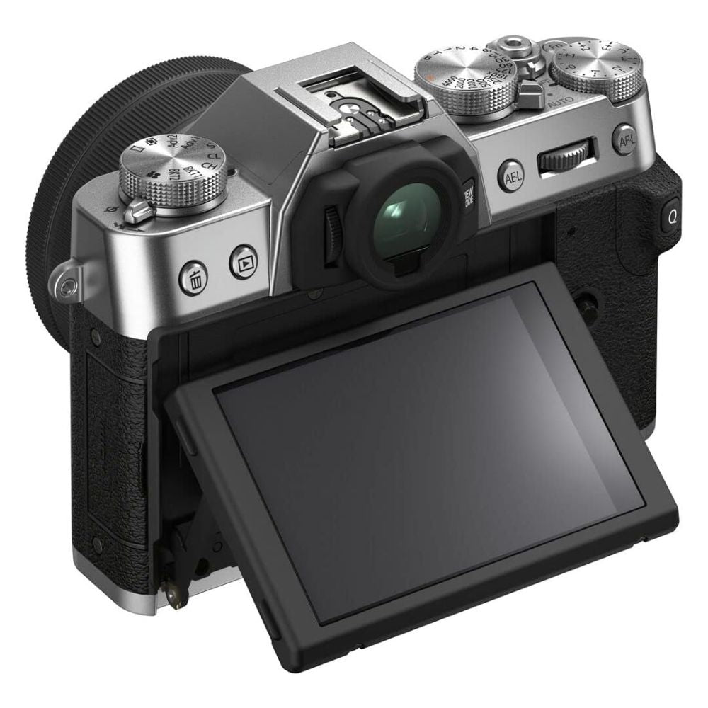 Fujifilm X-T30 II Mirrorless Camera Kit with XC 15-45mm Lens (Silver Body, Black Lens) | 26.1MP APS-C | 4K Video Fuji Film