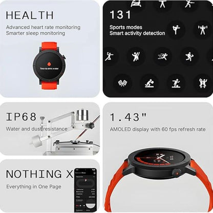 Nothing CMF by Nothing Watch Pro 3 - Light Green, Light Grey