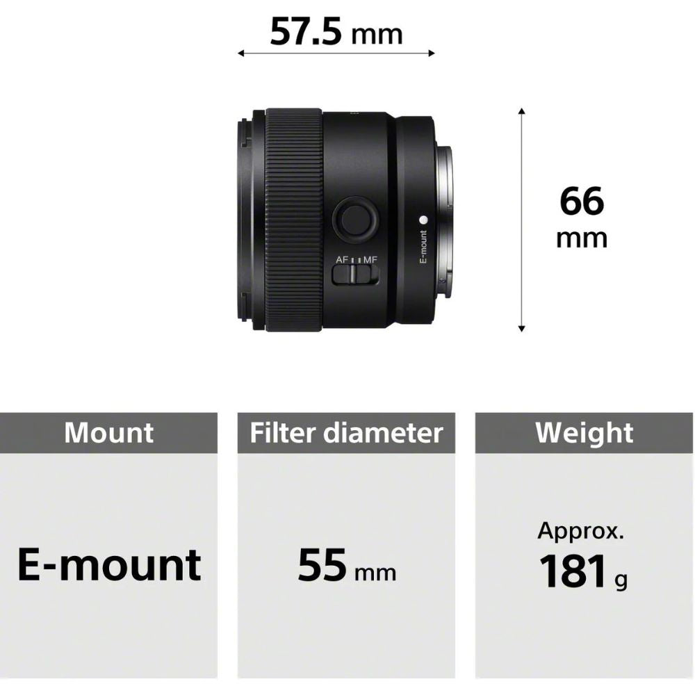 Sony E 11mm F/1.8 Lens (SEL11F18) Sony