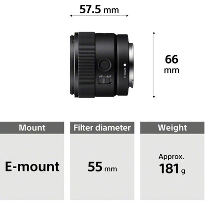 Sony E 11mm F/1.8 Lens (SEL11F18) Sony
