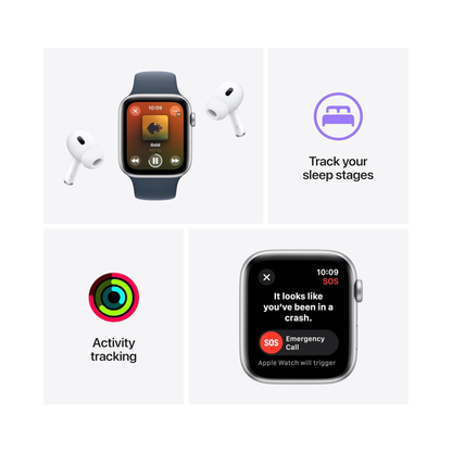 Apple Watch SE 2nd Gen GPS 40mm Midnight Aluminium Case Apple