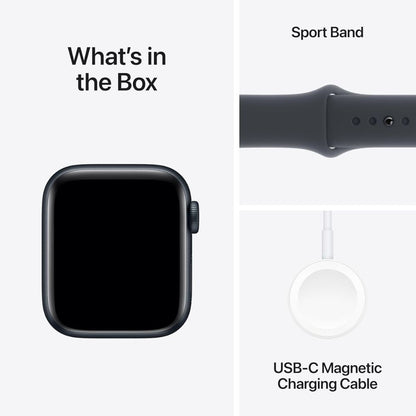 Apple Watch SE, 2nd Gen - 40mm, Midnight Aluminum Case, GPS, A2722 - Pristine Refurbished Apple