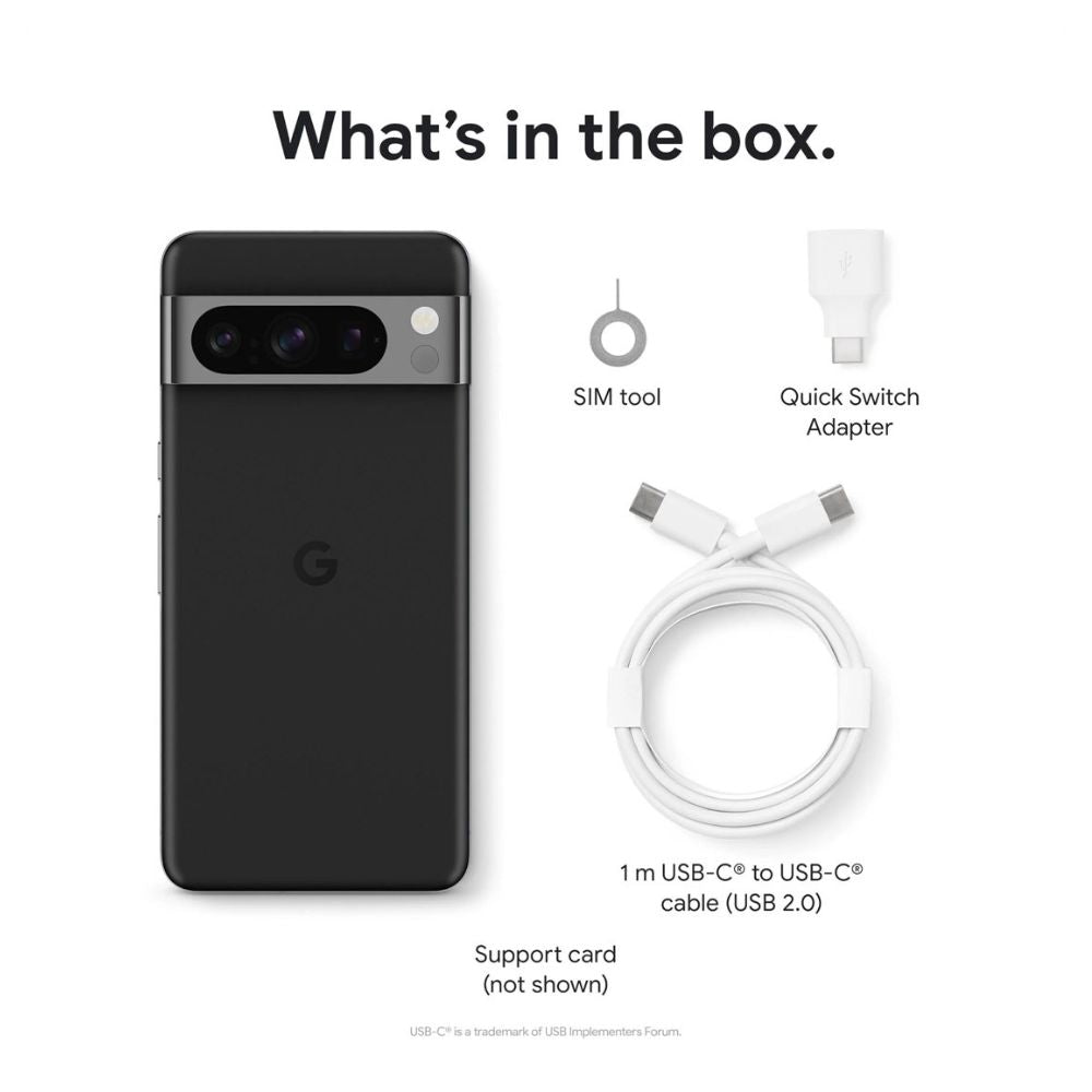 Google Pixel 8 Pro 128GB Obsidian - Open Never Used (Copy) Google