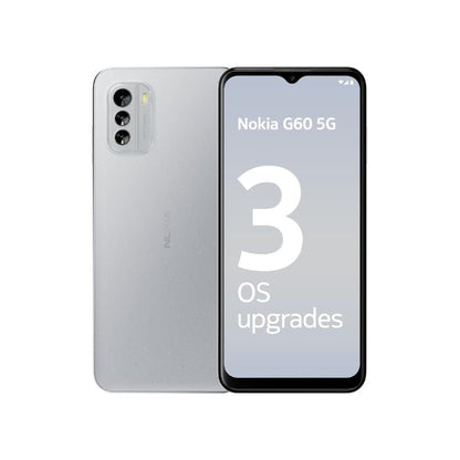 Nokia G60 5G 128GB Ice Grey (AU Version) - Acceptable - Refurbished Nokia