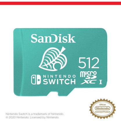 SanDisk UHS-I microSDXC Card for Nintendo Switch - 512GB Nintendo