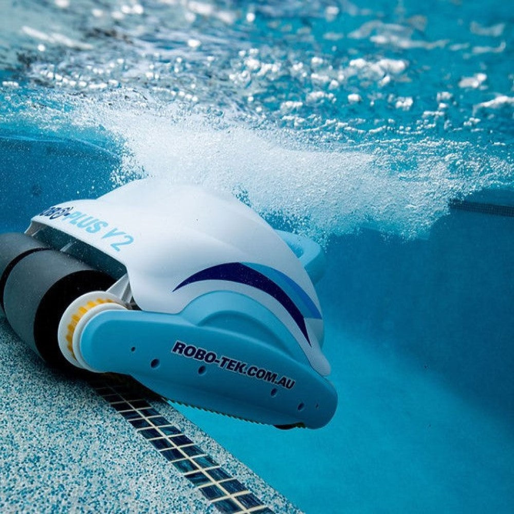 Robo Plus V2 Robotic Pool Cleaner - Powerful, Automatic & Efficient Pool Cleaning