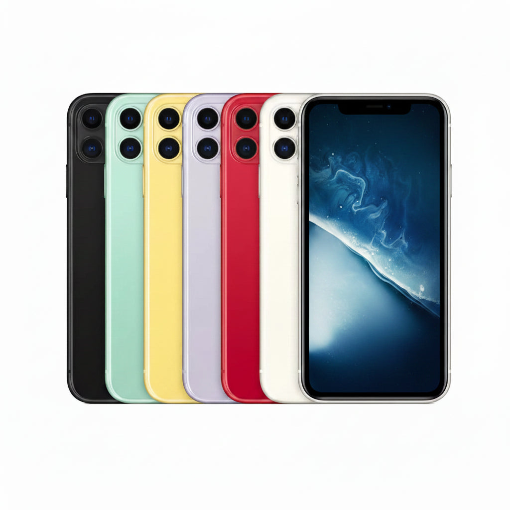 Apple iPhone 11 Smartphone - 64GB, 128GB, 256GB - Purple, Yellow