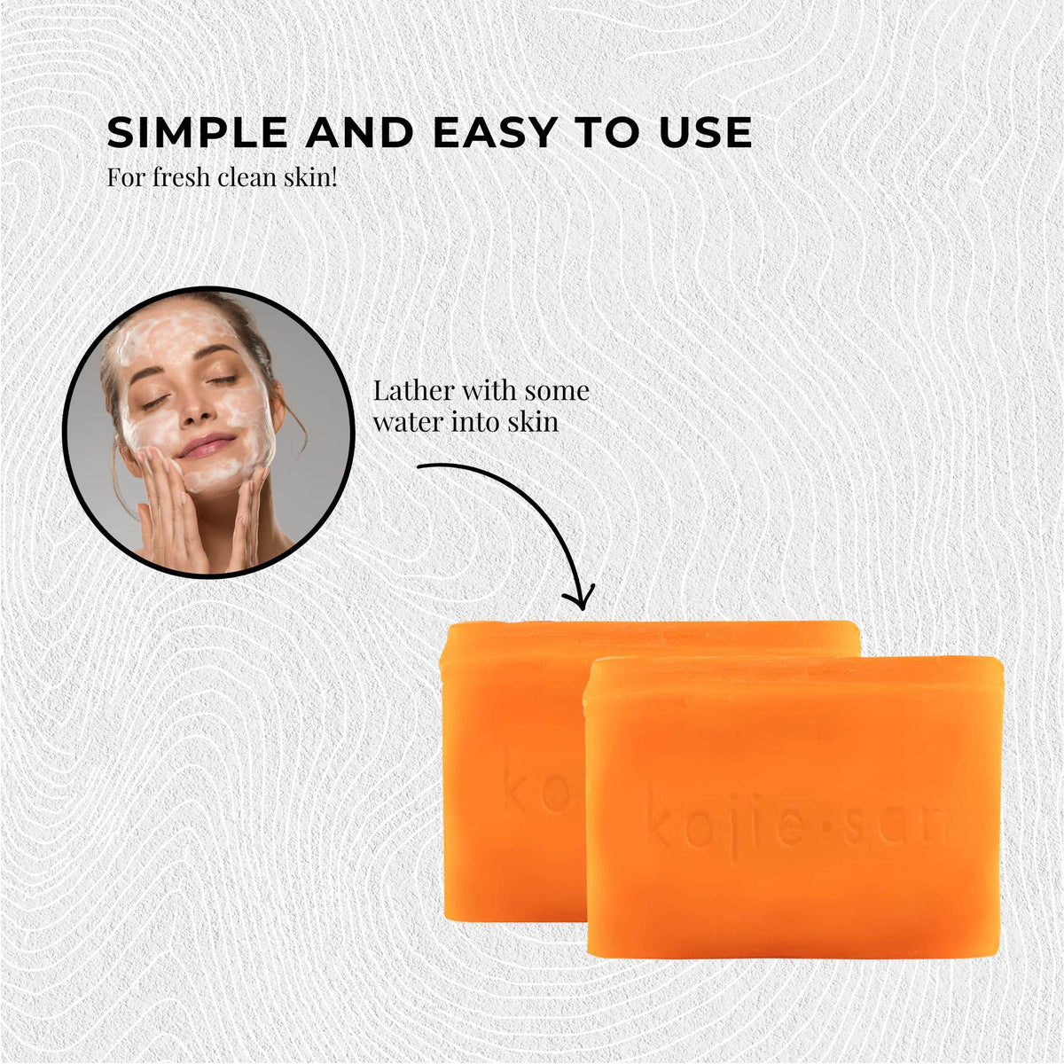 5x 135g Kojie San Soap Bars - Original Kojic Acid Bars
