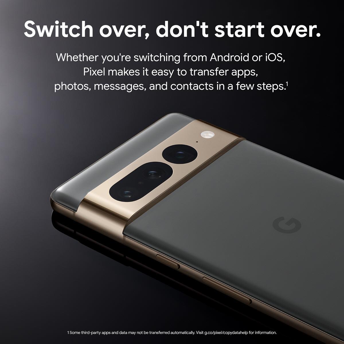 Google Pixel 7 Pro (12GB/128GB, Obsidian) - Refurbished Grade - C (AU Version)