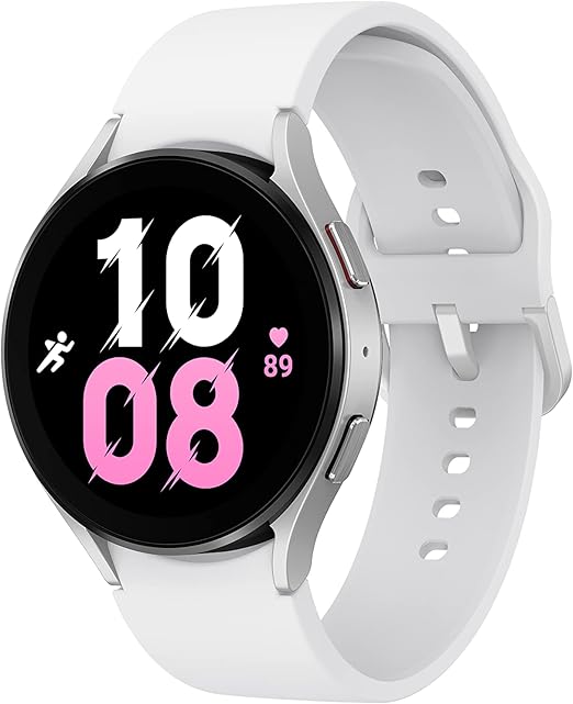 Samsung Galaxy Watch5 44mm LTE Smart Watch - Silver - Pristine - Refurbished