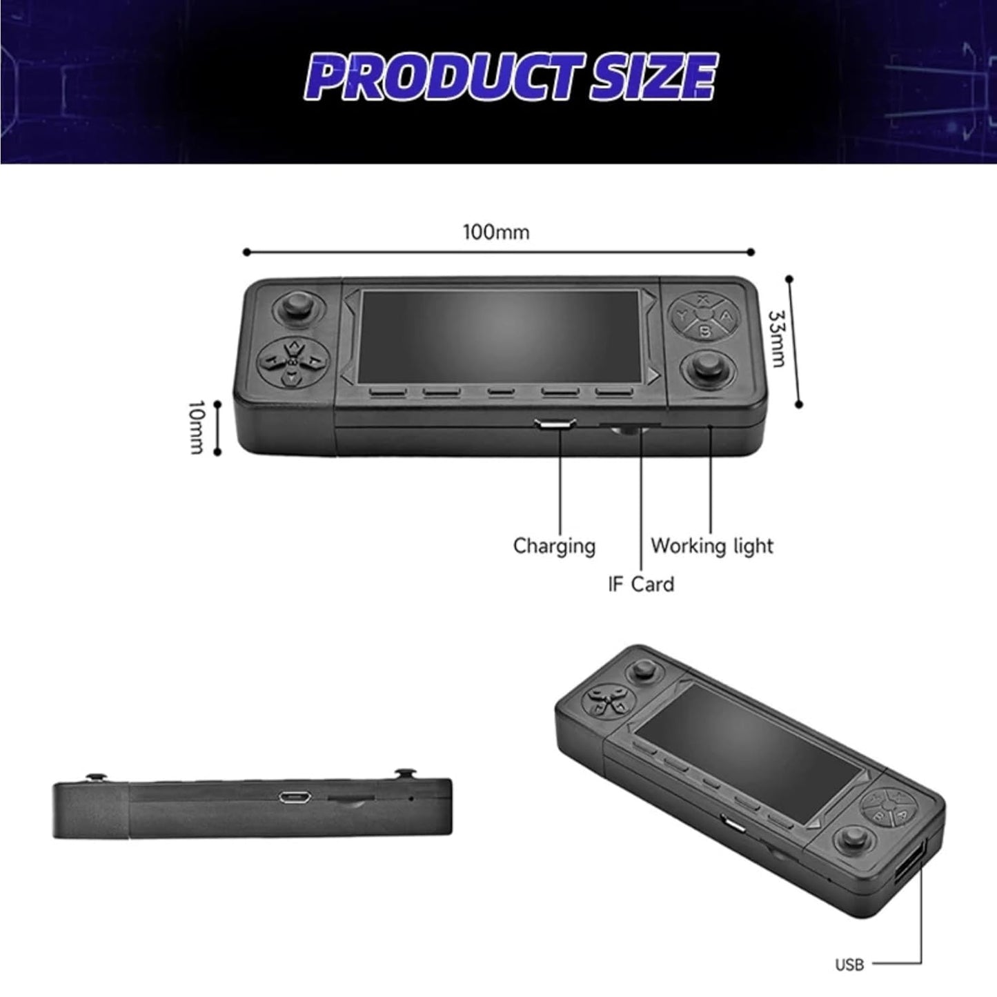 TRISTAR ONLINE X9-Pro Retro Gaming 2.4G Wireless Controller Pristine - Refurbished