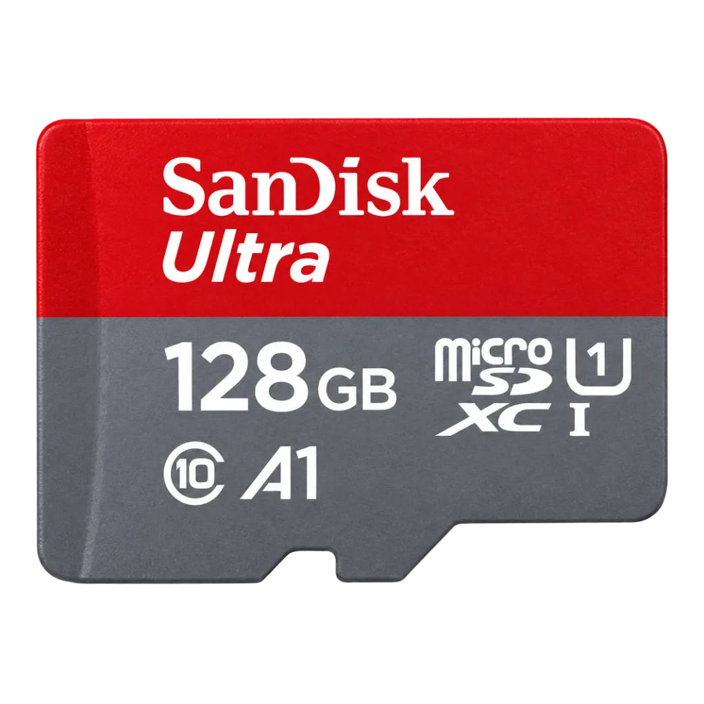 128GB Ultra microSDXC Card + SD Adapter UHS-I Sandisk