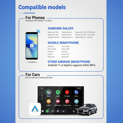 Ottocast A2Air Pro Wireless Android Auto Adapter Ottocast