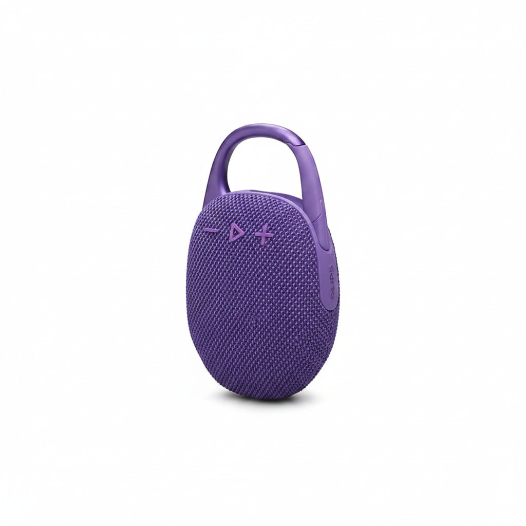 JBL Clip 5 Portable Bluetooth Speaker - Black, Blue, Pink, Purple, Red, Sand, White, Orange