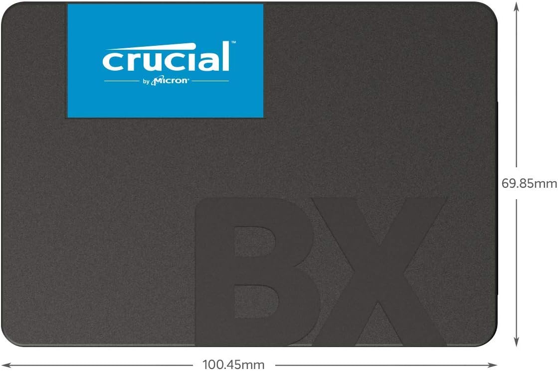 Crucial BX500 1TB 2.5-inch SSD CT1000BX500SSD1 - Black Crucial