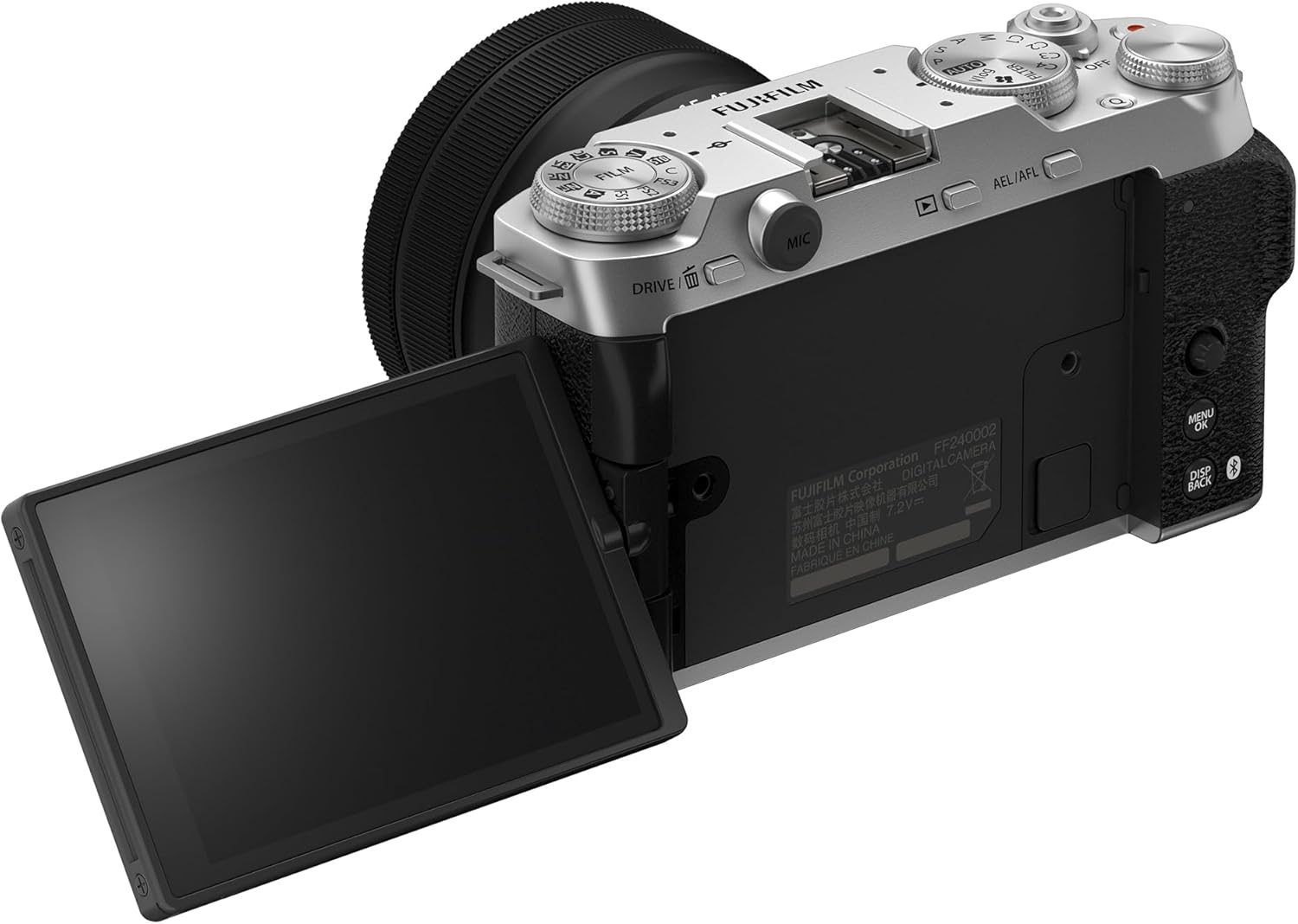 Fujifilm X-M5 Mirrorless Camera (Silver) Fujifilm