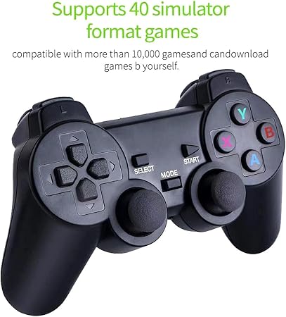 RETRO M8-X6 Gaming Console Built-in Games Black - Pristine - Refurbished RETRO