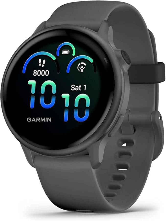 Garmin vivoactive 6 GPS Smartwatch with AMOLED Display,Fitness Tracking, Sleep Monitoring, Bluetooth Calling - Pristine - Refurbished