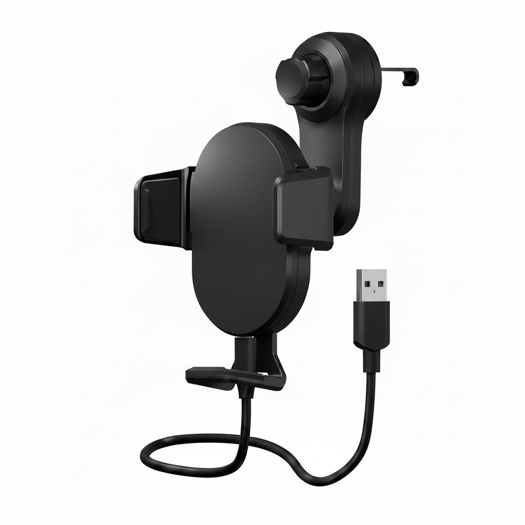 Cygnett EasyMount Universal Car Wireless Charger – Black - Fast Qi Charging Car Mount (Copy) Cygnett